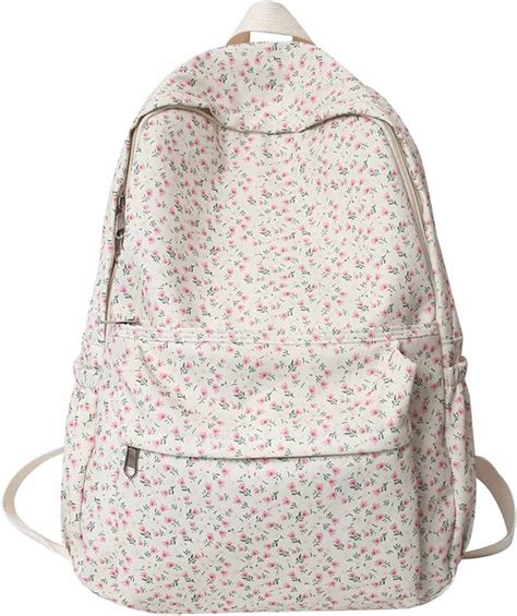 Coquette backpack - Cute Kawaii Backpack Floral Backpack for School Coquette Aesthetic Backpack Rucksack for Women Girls Coquette School Bag, B02, 16.14x10.63x4.72in, Rucksack Backpacks : Buy Online at Best Price in KSA - Souq is now Amazon.sa: Fashion